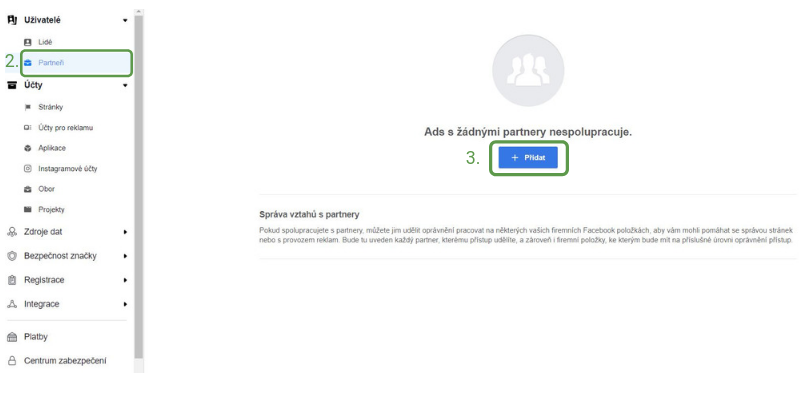 Facebook-pristup